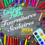 Liste fourniture scolaire 2024-2025