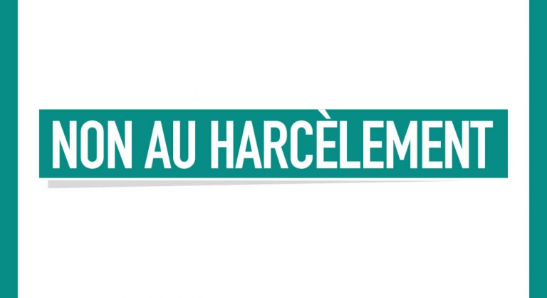 Tous unis contre le harcèlement.